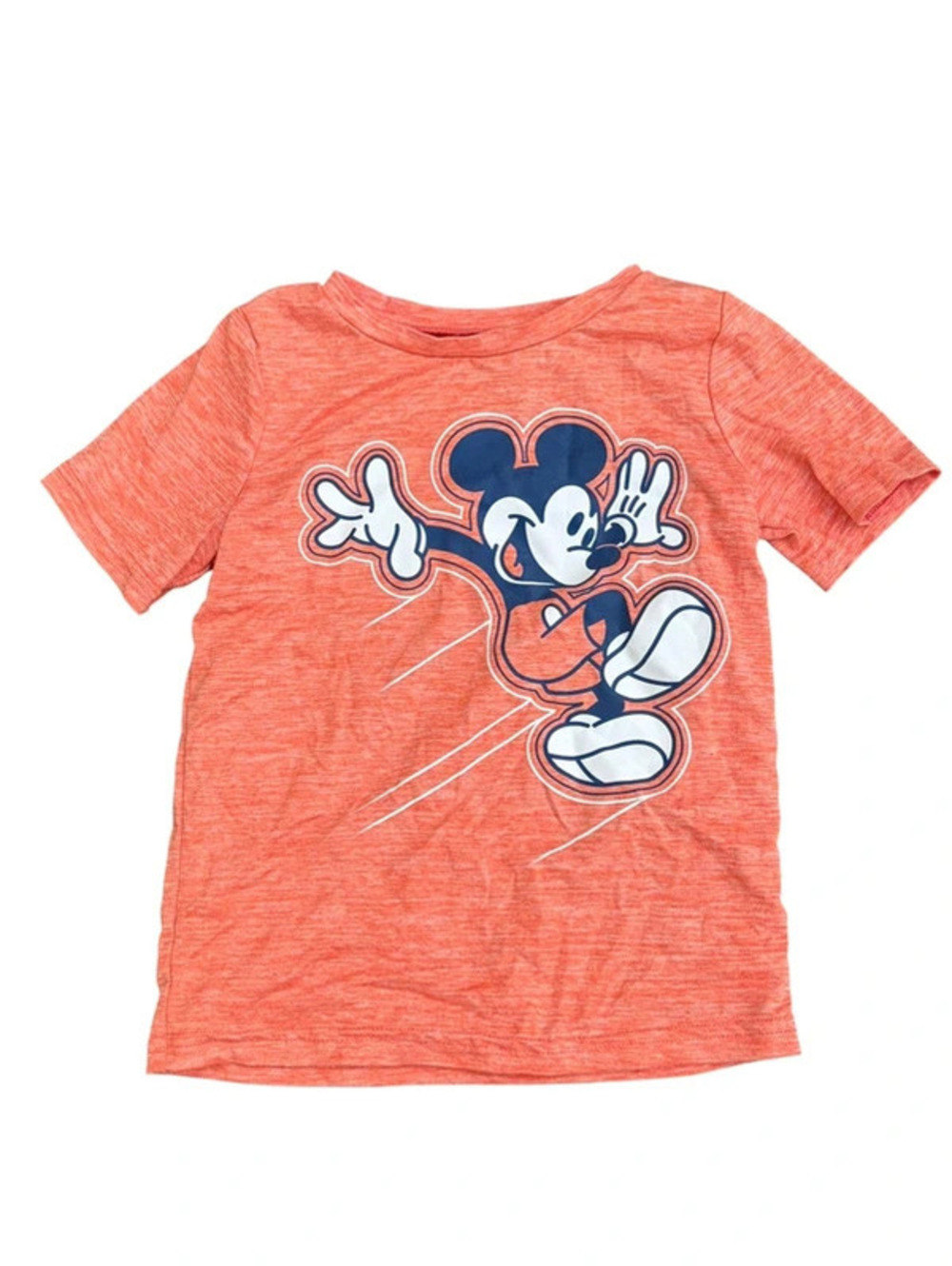Disney Jumping Beans Mickey Mouse Active Shirt Toddler 24M Orange